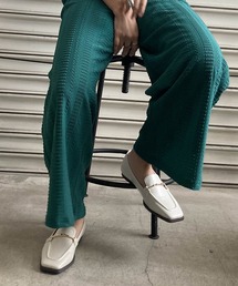 noyau | スクエアトゥビット付きローファー(ローファー)