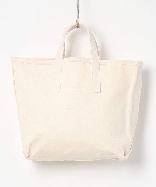 DANTON（ダントン）の「DT-H0052 LCS_CANVAS TOTE BAG S（トートバッグ・レディース・アイボリー/ネイビー/グレー・FREE）」の4枚目の写真