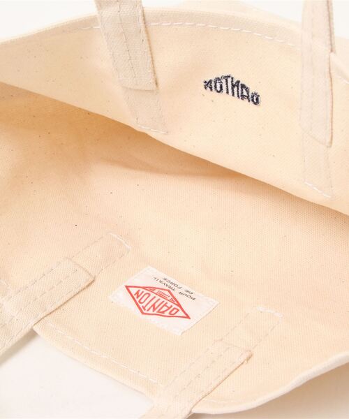 DANTON（ダントン）の「DT-H0052 LCS_CANVAS TOTE BAG S（トートバッグ・レディース・アイボリー/ネイビー/グレー・FREE）」の6枚目の写真