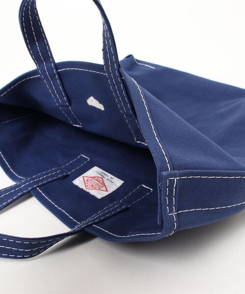 DANTON（ダントン）の「DT-H0052 LCS_CANVAS TOTE BAG S（トートバッグ・レディース・アイボリー/ネイビー/グレー・FREE）」の7枚目の写真