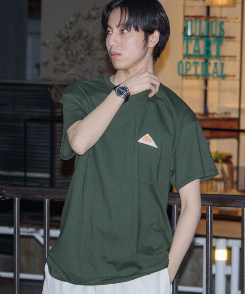 KELTY（ケルティ）の「【KELTY/ケルティ】別注バックプリント ビッグシルエットショートスリーブTシャツ（Tシャツ/カットソー・メンズ・ホワイト/チャコールグレー/ベージュ/イエロー/グリーン・MEDIUM/LARGE）」の20枚目の写真