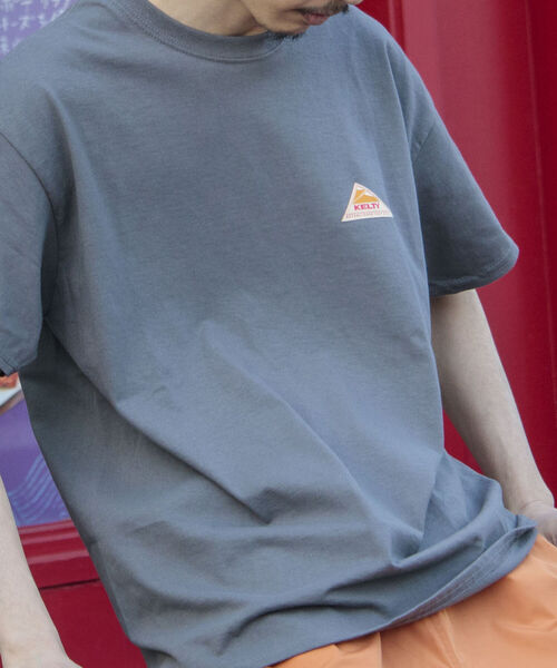 KELTY（ケルティ）の「【KELTY/ケルティ】別注バックプリント ビッグシルエットショートスリーブTシャツ（Tシャツ/カットソー・メンズ・ホワイト/チャコールグレー/ベージュ/イエロー/グリーン・MEDIUM/LARGE）」の7枚目の写真