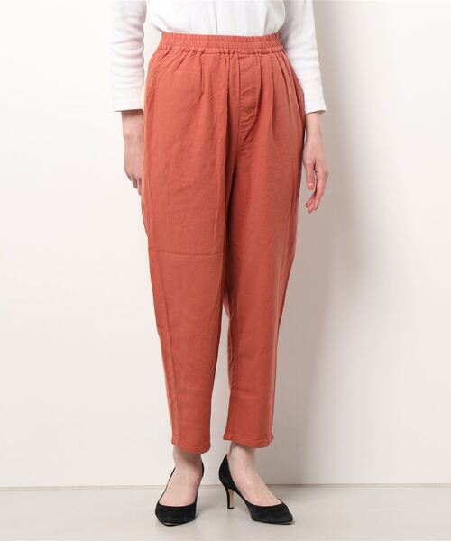 Samansa Mos2(サマンサ モスモス)の「柄アソートテーパードパンツ(その他パンツ・レディース・ブラック/ベージュ/ネイビー/イエロー/オレンジ/キナリ・フリ-)」の10枚目の写真