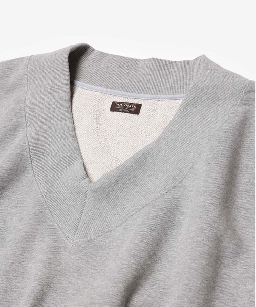 MR.OLIVE（ミスターオリーブ）の「コットンベーシック スウェット / オーバーサイズ スウェット ベスト（ベスト・メンズ・ミント/ブラック/ヘザーグレー/ナチュラル・SMALL/MEDIUM/LARGE）」の12枚目の写真