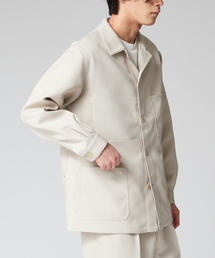 ABAHOUSE | 【セットアップ対応】スモーキー カバーオール シャツブルゾン(シャツ/ブラウス)