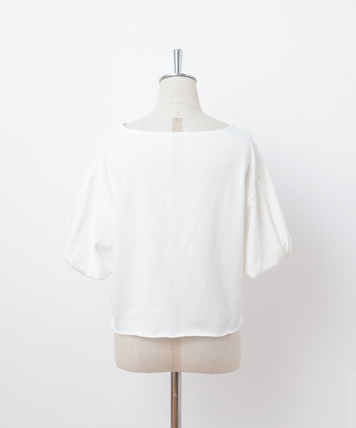 one after another NICE CLAUP(ワンアフターアナザーナイスクラップ)の「胸あきTee(Tシャツ/カットソー・レディース・オフホワイト/ブラック/ピンク・FREE)」の16枚目の写真