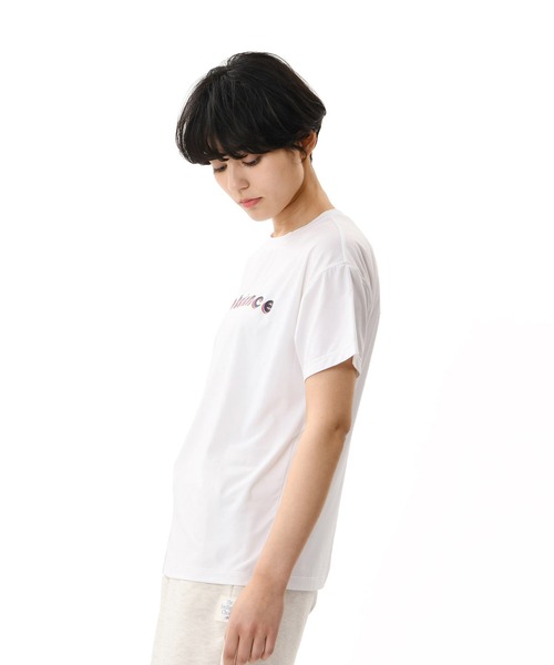 NEW BALANCE(ニューバランス)の「Relentless ファッションスウェットショートスリーブTシャツ(Tシャツ/カットソー・レディース・ホワイト/ブラック/ブルー・SMALL/MEDIUM/LARGE/X-LARGE)」の10枚目の写真