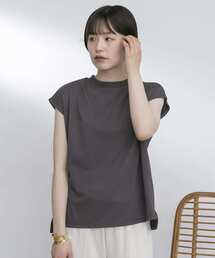 UR Lab. | 『UR TECH ひやサラクール』フレンチスリーブタックTシャツ(Tシャツ/カットソー)