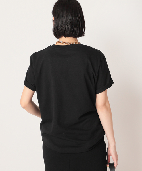 AP STUDIO（エーピーストゥディオ）の「【Les Petits Basics / ル ベーシック】Les Petits Basics Tシャツ（Tシャツ/カットソー・レディース・ブラック・FREE）」の19枚目の写真