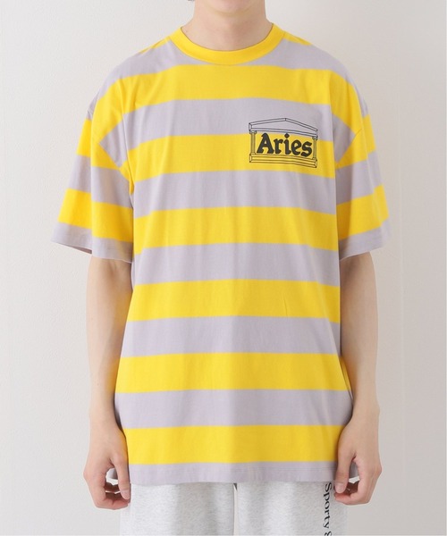 ARIES（アリーズ）の「【ARIES / アリーズ】STRIPED TEMPLE SS