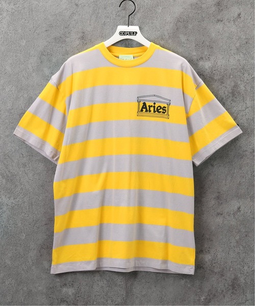 ARIES（アリーズ）の「【ARIES / アリーズ】STRIPED TEMPLE SS