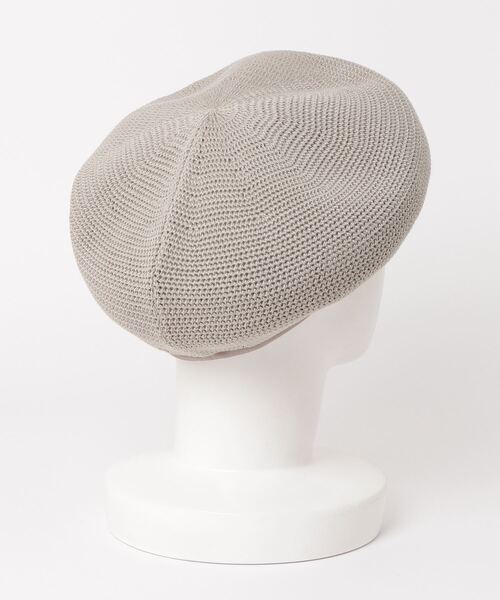【セール】Crochet Style Knit Beret / クロシェットスタイルニットベレー（ハンチング/ベレー帽）｜RACAL（ラカル）