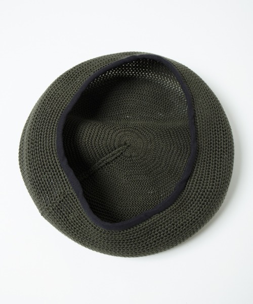 【セール】Crochet Style Knit Beret / クロシェットスタイルニットベレー（ハンチング/ベレー帽）｜RACAL（ラカル）