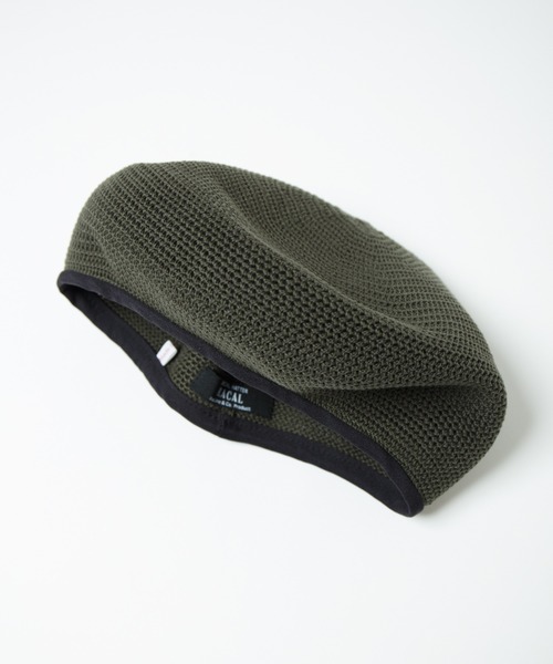 【セール】Crochet Style Knit Beret / クロシェットスタイルニットベレー（ハンチング/ベレー帽）｜RACAL（ラカル）