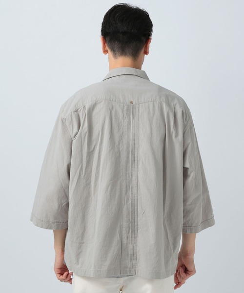 SUNNY  SPORTS（サニースポーツ）の「【SUNNY SPORTS×BAYFLOW】キューバシャツ（シャツ/ブラウス・メンズ・ブラック/グレー・MEDIUM/LARGE）」の9枚目の写真