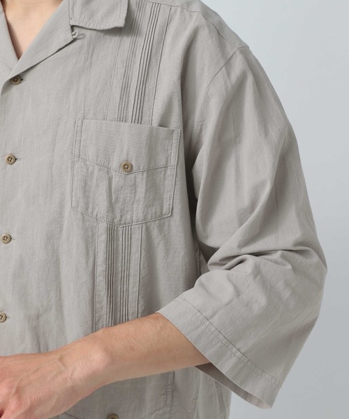 SUNNY  SPORTS（サニースポーツ）の「【SUNNY SPORTS×BAYFLOW】キューバシャツ（シャツ/ブラウス・メンズ・ブラック/グレー・MEDIUM/LARGE）」の11枚目の写真