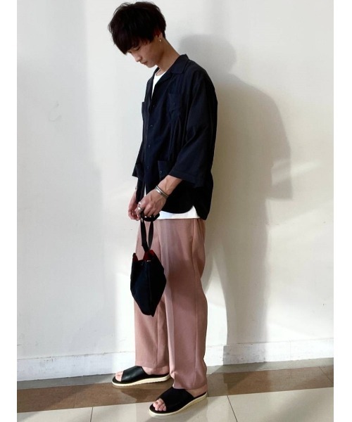 SUNNY  SPORTS（サニースポーツ）の「【SUNNY SPORTS×BAYFLOW】キューバシャツ（シャツ/ブラウス・メンズ・ブラック/グレー・MEDIUM/LARGE）」の21枚目の写真