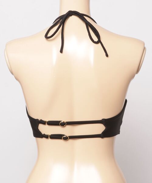 Beach Queen(ビーチクイーン)の「Beach Queen/ビーチクイーン 無地ビスチェビキニ/トップス単品ビキニ 373800(水着・レディース・ブルー/ブラック/ホワイト/ピンク/ピンク系その他・9号/11号/13号)」の7枚目の写真