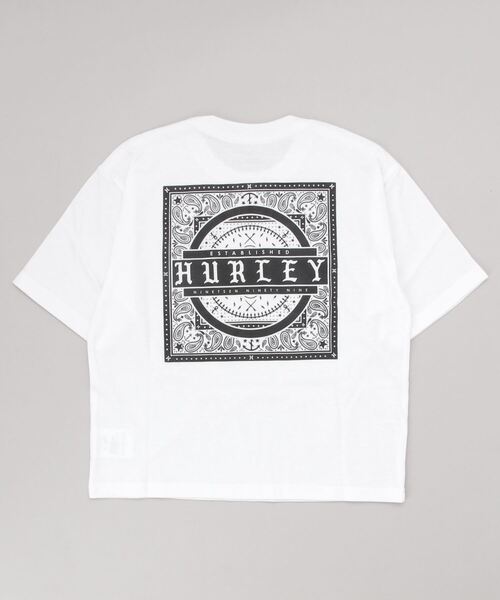 Hurley (ハーレー)の「Hurley/ハーレー キッズ Tシャツ BSS2200002(Tシャツ/カットソー・キッズ・ホワイト/グレー/ブラック・140cm/160cm/150cm/130cm)」の4枚目の写真