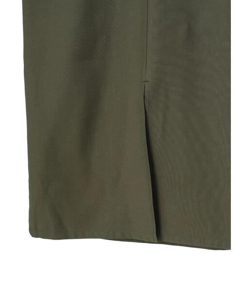 Green　Parks（グリーンパークス）の「・ELENCARE DUE バッククロスキャミワンピース（ワンピース・レディース・ブラック/カーキ/イエロー・FREE）」の22枚目の写真