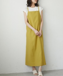 Green　Parks | ・ELENCARE DUE バッククロスキャミワンピース(ワンピース)