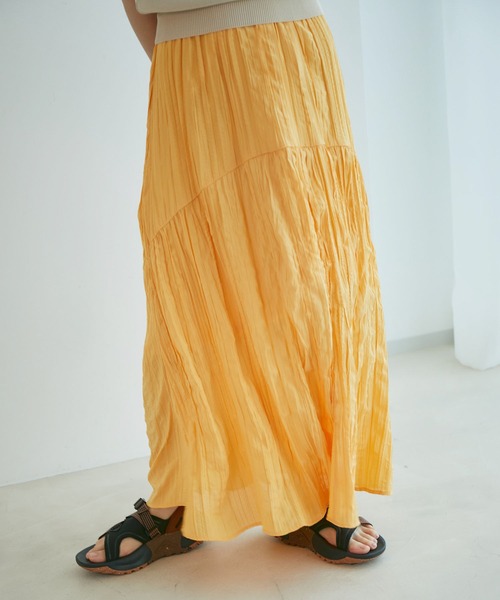 VIS（ビス）の「ニットドッキングワンピース（ワンピース・レディース・ブラック/ホワイト系その他/キナリ/ラベンダー・FREE/FS）」の14枚目の写真