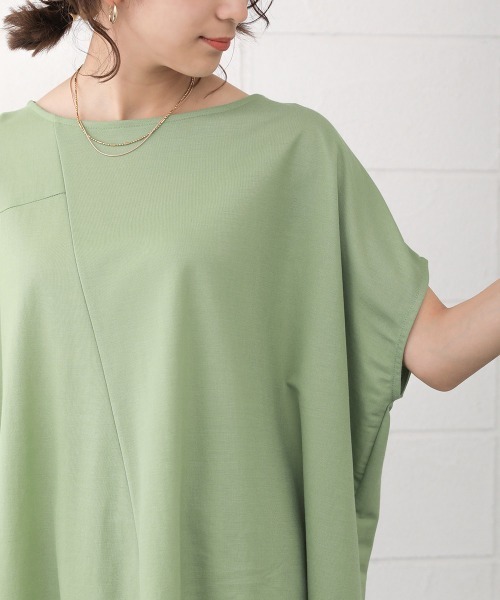 Bou Jeloud（ブージュルード）の「イージーセットアップ（セットアップ・レディース・ブラック/オフホワイト/カーキ・38）」の12枚目の写真