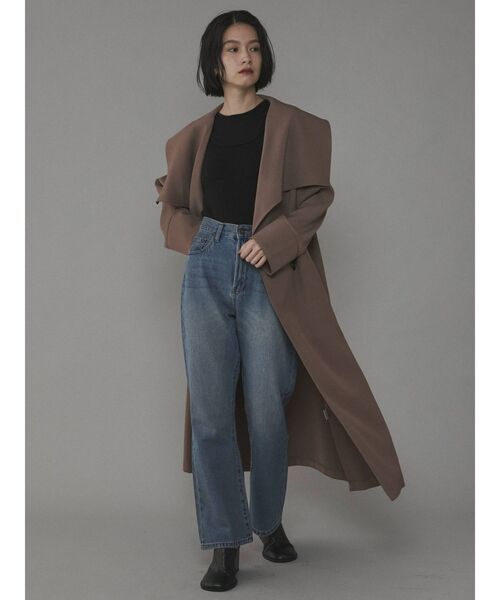 COTORICA(コトリカ)の「アメスリレイヤードニットタンク(ニット/セーター・レディース・ブラック/ブラウン/グリーン/アイボリー・FREE)」の5枚目の写真