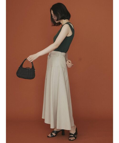 COTORICA(コトリカ)の「アメスリレイヤードニットタンク(ニット/セーター・レディース・ブラック/ブラウン/グリーン/アイボリー・FREE)」の15枚目の写真