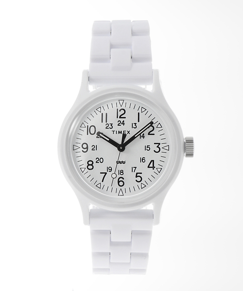 TIMEX(タイメックス)の「TMEX TW2V19900【 ウォッチ 】(デジタル腕時計・レディース・ホワイト・FREE)」の1枚目の写真
