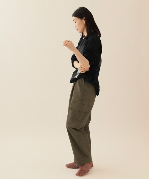 JANESMITH（ジェーンスミス）の「【JANE SMITH/ジェーンスミス】HORSE No.1 LONG SLEEVE T-SHIR：カットソー（Tシャツ/カットソー・レディース・ホワイト/ブラック・MEDIUM）」の5枚目の写真