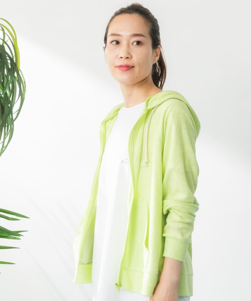 URBAN RESEARCH Sonny Label(アーバンリサーチサニーレーベル)の「SLAB Pile Parka(パーカー・レディース・オフホワイト/グリーン系その他/ライトブルー・FREE)」の22枚目の写真