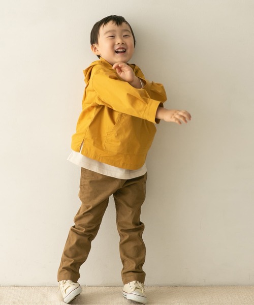 URBAN RESEARCH DOORS（アーバンリサーチドアーズ）の「アノラックフーディ(KIDS)（その他アウター・キッズ・グレー/イエロー・105/120/135）」の16枚目の写真