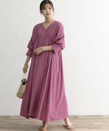 URBAN RESEARCH ROSSO | ギャザーボリュームワンピース(ワンピース)