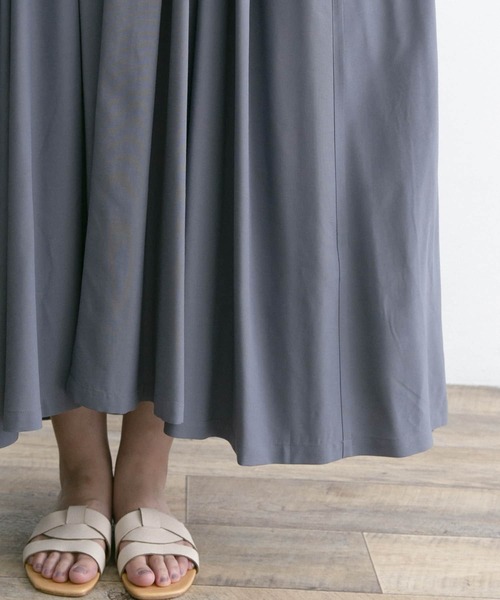 URBAN RESEARCH ROSSO（アーバンリサーチロッソ）の「ギャザーボリュームワンピース（ワンピース・レディース・グレー系その他/ピンク系その他・FREE）」の22枚目の写真