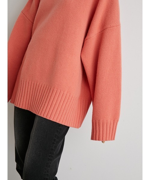 emmi（エミ）の「【emmi atelier】ワイドタートルニットプルオーバー