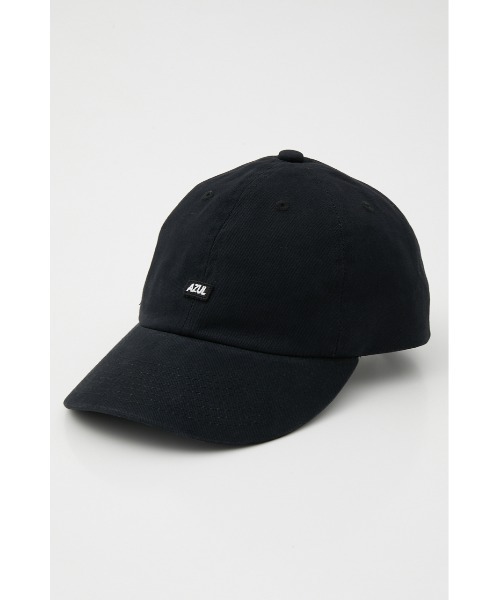 AZUL by moussy(アズールバイマウジー)の「AZUL BOX LOGO CAP/AZULボックスロゴキャップ(キャップ・メンズ・ベージュ/ブラック・FREE)」の1枚目の写真