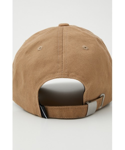 AZUL by moussy(アズールバイマウジー)の「AZUL BOX LOGO CAP/AZULボックスロゴキャップ(キャップ・メンズ・ベージュ/ブラック・FREE)」の4枚目の写真
