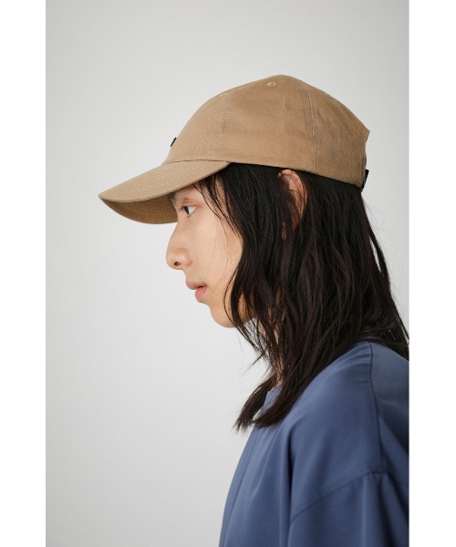 AZUL by moussy(アズールバイマウジー)の「AZUL BOX LOGO CAP/AZULボックスロゴキャップ(キャップ・メンズ・ベージュ/ブラック・FREE)」の16枚目の写真