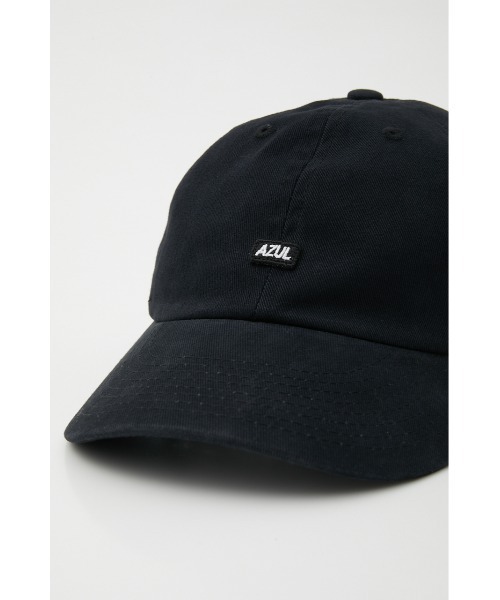 AZUL by moussy(アズールバイマウジー)の「AZUL BOX LOGO CAP/AZULボックスロゴキャップ(キャップ・メンズ・ベージュ/ブラック・FREE)」の8枚目の写真