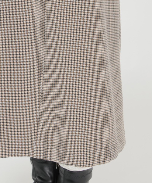 ikka（イッカ）の「ウーリッシュフラノジャンパースカート（ジャンパースカート・レディース・ブラック/ブラウン系その他・M/L）」の6枚目の写真