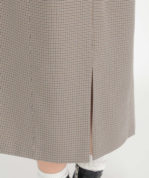 ikka（イッカ）の「ウーリッシュフラノジャンパースカート（ジャンパースカート・レディース・ブラック/ブラウン系その他・M/L）」の17枚目の写真