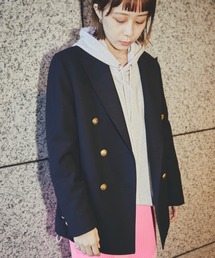 (GENE HEAVESN x GAMBERT COLLABORATION)ヴィンテージウール　ダブルブレザー　ジャケット