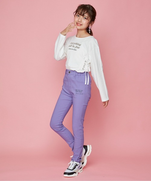 JENNI love（ジェニィラブ）の「美脚ウルトラストレッチスキニーパンツ