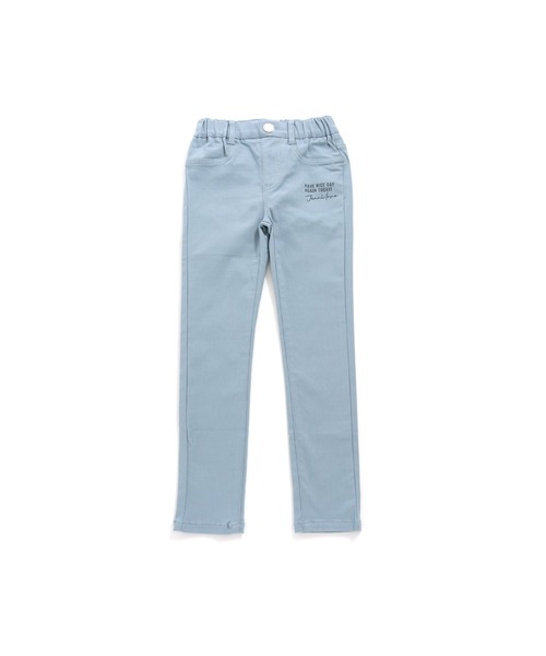 JENNI love（ジェニィラブ）の「美脚ウルトラストレッチスキニーパンツ（その他パンツ・キッズ・サックスブルー/ラベンダー/ブラック/チェック・140cm/150cm/160cm/130cm）」の9枚目の写真