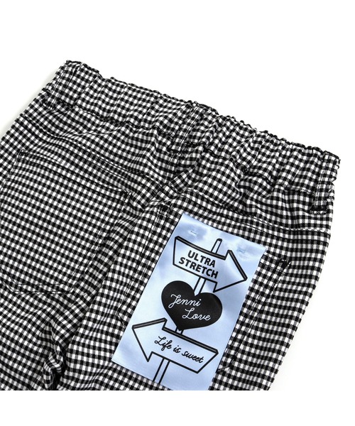 JENNI love（ジェニィラブ）の「美脚ウルトラストレッチスキニーパンツ（その他パンツ・キッズ・サックスブルー/ラベンダー/ブラック/チェック・140cm/150cm/160cm/130cm）」の10枚目の写真