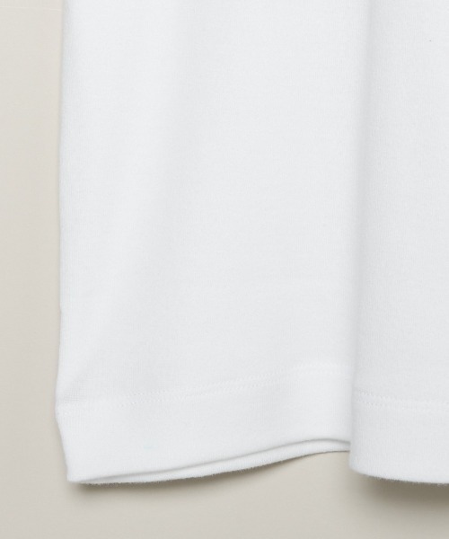 three dots(スリードッツ)の「オーガニックコットン クルーネック(Tシャツ/カットソー・メンズ・ホワイト/ブラック/ネイビー・SMALL/MEDIUM/LARGE/X-LARGE)」の15枚目の写真