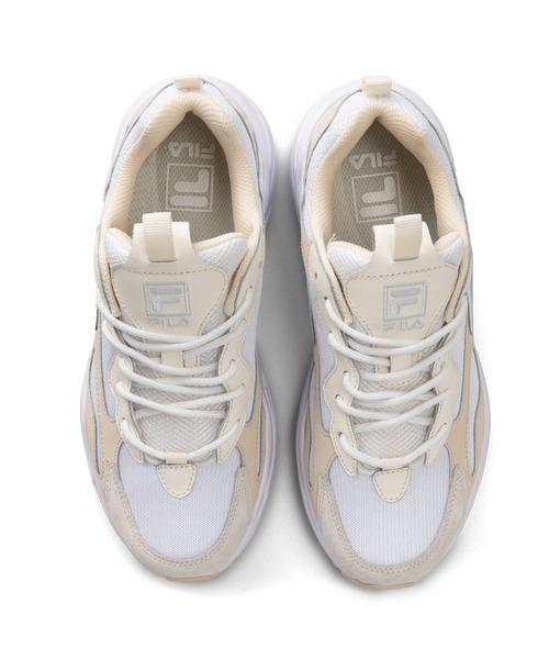 FILA(フィラ)の「レイトレイサー / RAY TRACER / 厚底スニーカー(スニーカー・レディース・ホワイト系その他・23.5cm/24.5cm/25.0cm/27.5cm/22.5cm/26.5cm/26.0cm/23.0cm/28.0cm/25.5cm/29.0cm/24.0cm/27.0cm)」の2枚目の写真