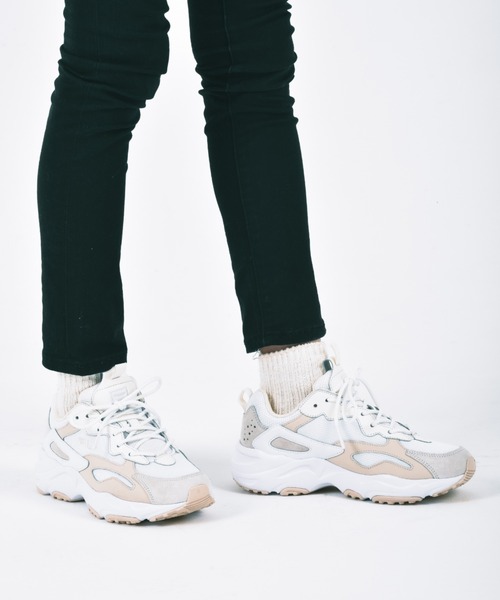 FILA(フィラ)の「レイトレイサー / RAY TRACER / 厚底スニーカー(スニーカー・レディース・ホワイト系その他・23.5cm/24.5cm/25.0cm/27.5cm/22.5cm/26.5cm/26.0cm/23.0cm/28.0cm/25.5cm/29.0cm/24.0cm/27.0cm)」の13枚目の写真