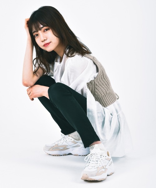 FILA(フィラ)の「レイトレイサー / RAY TRACER / 厚底スニーカー(スニーカー・レディース・ホワイト系その他・23.5cm/24.5cm/25.0cm/27.5cm/22.5cm/26.5cm/26.0cm/23.0cm/28.0cm/25.5cm/29.0cm/24.0cm/27.0cm)」の11枚目の写真